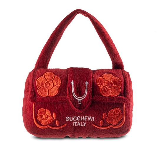 Gucchewi Red Floral Purse